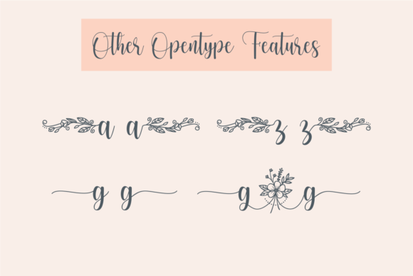 Dear Flora Font Poster 6