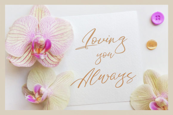 Dear Story Font Poster 9
