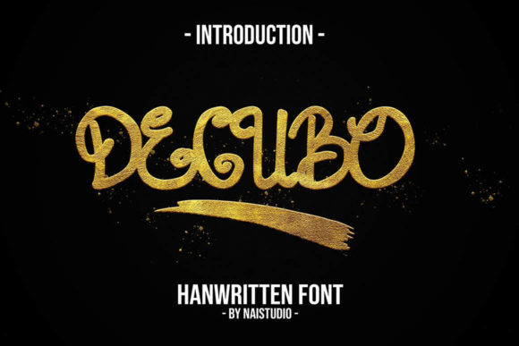 Decubo Font Poster 1