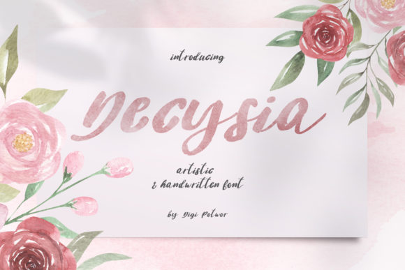 Decysia Font Poster 1