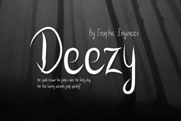 Deezy Font Poster 1