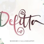 Defitta Font Poster 1