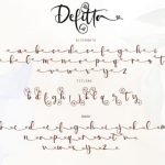 Defitta Font Poster 9