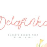 Delafinka Font Poster 1