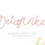 Delafinka Font Poster 1