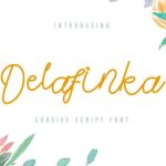 Delafinka Font Poster 2