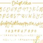 Delafinka Font Poster 5