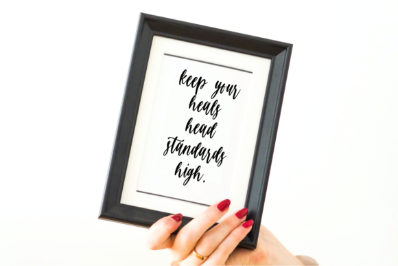 Delicated Font Poster 7
