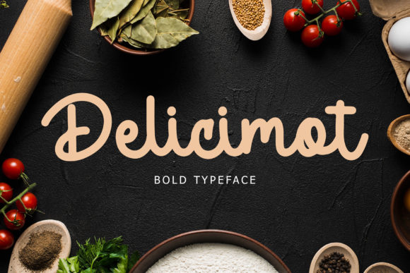 Delicimot Font Poster 1