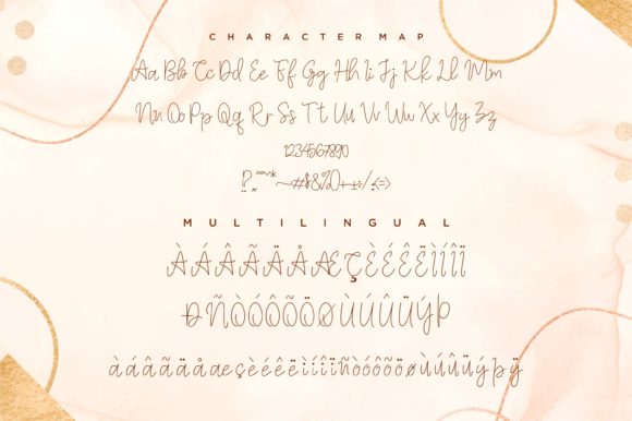 Delisha Font Poster 13