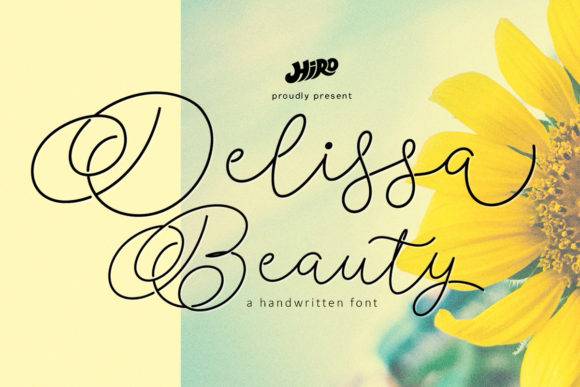 Delissa Beauty Font Poster 1