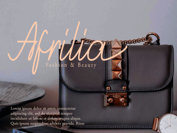 Delisya Font Poster 4