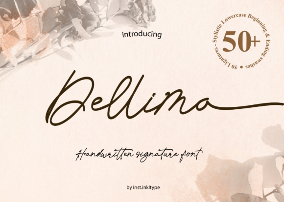 Dellima Font Poster 1