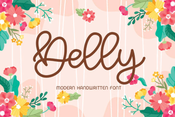 Delly Font Poster 1