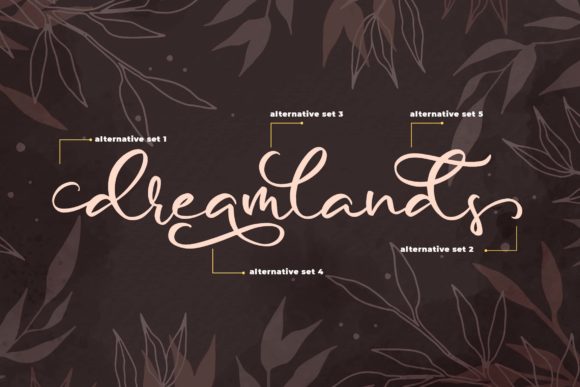 Denadia Font Poster 3
