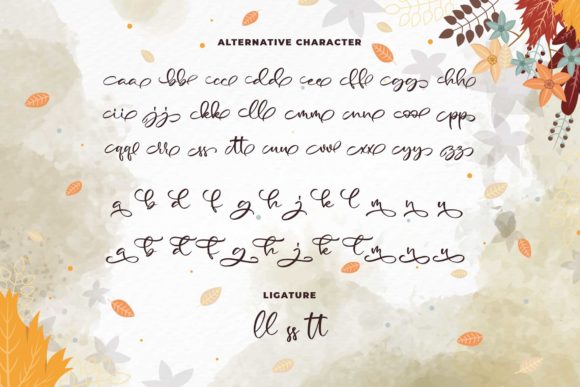 Denadia Font Poster 9