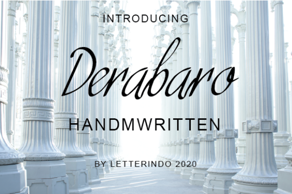 Derabaro Font Poster 1