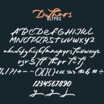 Dethars Font Poster 5