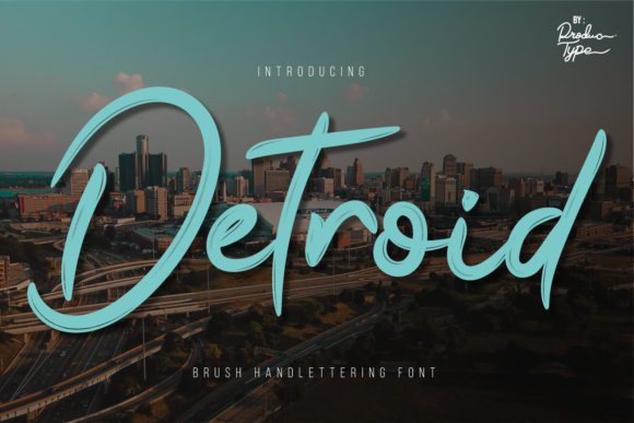 Detroid Font