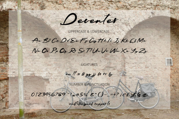 Deventer Font Poster 7