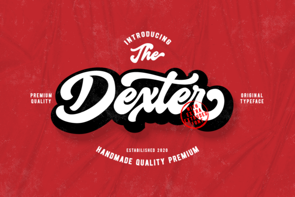 Dexter Font Poster 1