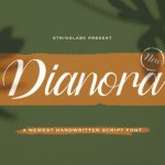 Dianora Font Poster 1