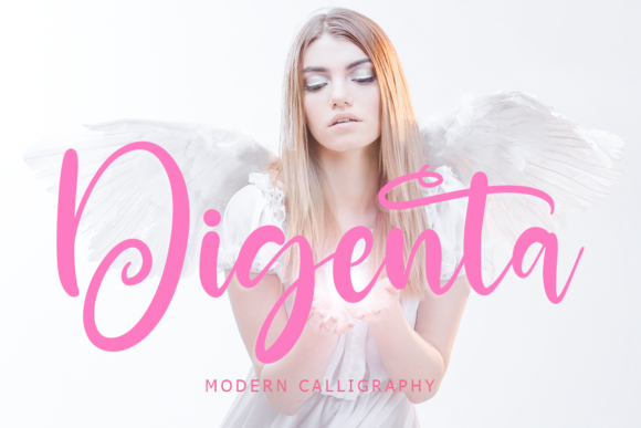 Digenta Font Poster 1