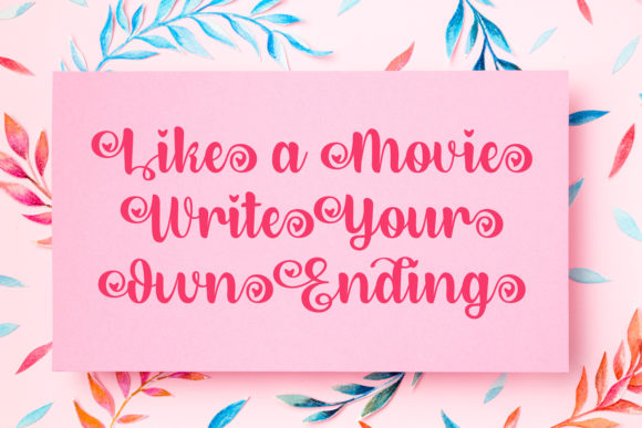 Dirly Belly Font Poster 5