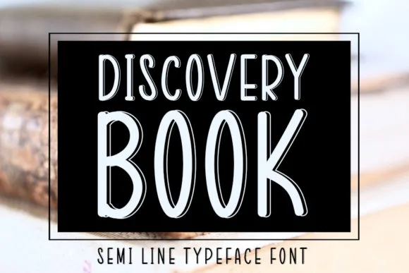 Discovery Book Font Discovery Book Font Poster 1