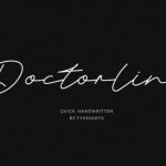 Doctorline Font Poster 1