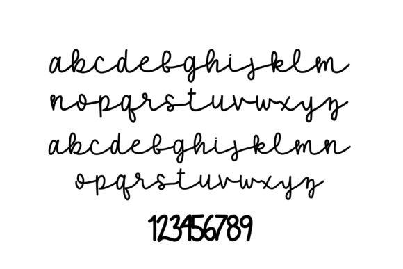 Dog Mom Font Poster 2