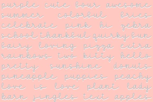 Dog Mom Font Poster 3