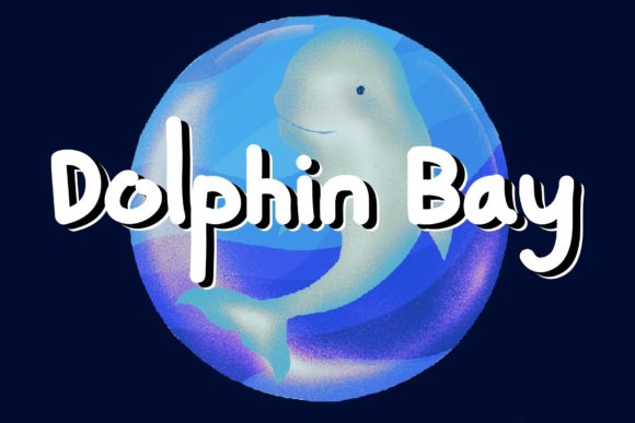 Dolphin Bay Font Poster 1