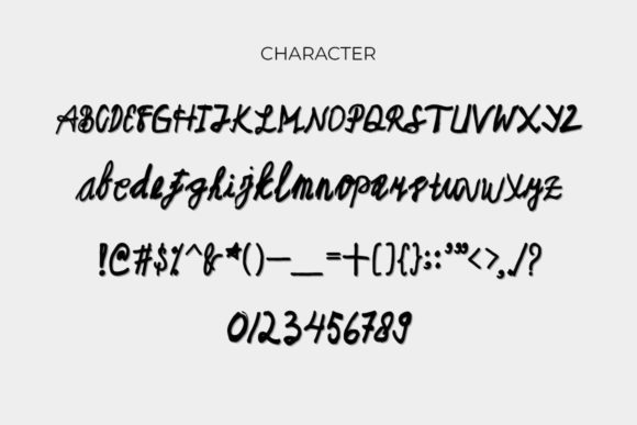 Door Font Poster 7