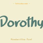 Dorothy Font Poster 1