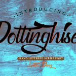 Dottinghise Font Poster 1