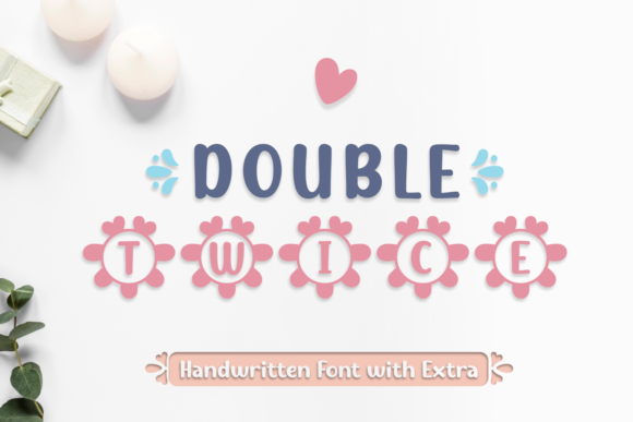 Double Twice Font