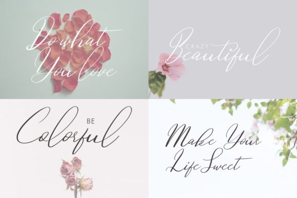 Dovetail Font Poster 9