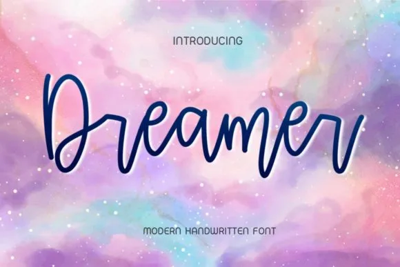 Dreamer Font Dreamer Font Poster 1