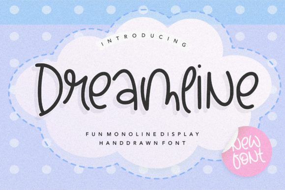 Dreamline Font Poster 1