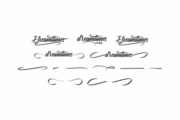 Dreamtimes Font Poster 7