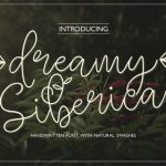 Dreamy Siberica Font Poster 1