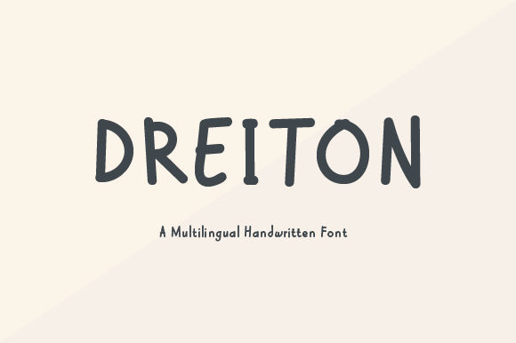Dreiton Font