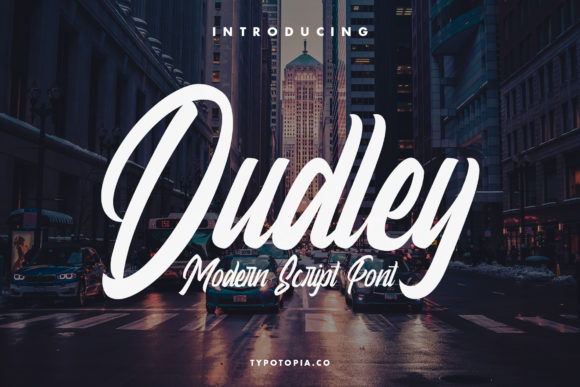 Dudley Font Poster 1