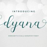 Dyana Font Poster 1