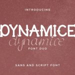 Dynamice Font Poster 1