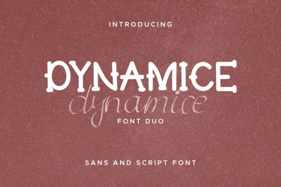 Dynamice Font Poster 1