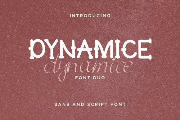 Dynamice Font Poster 1