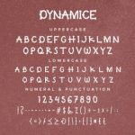 Dynamice Font Poster 5