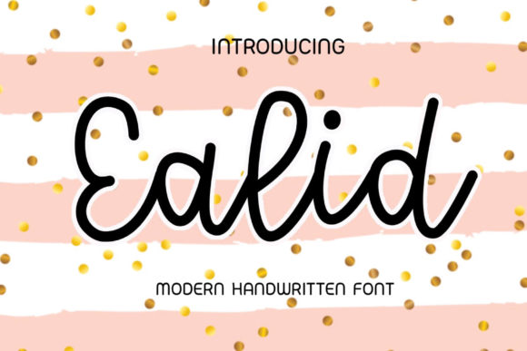 Ealid Font Poster 1